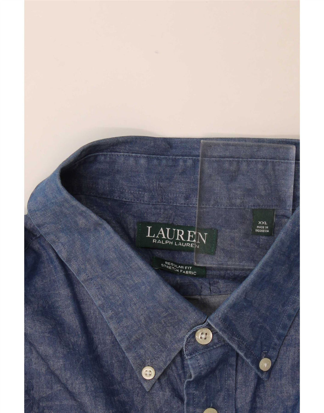 Cămașă pentru bărbați Ralph Lauren, cu formă regulată, 2XL, albastru marin, elastan floral