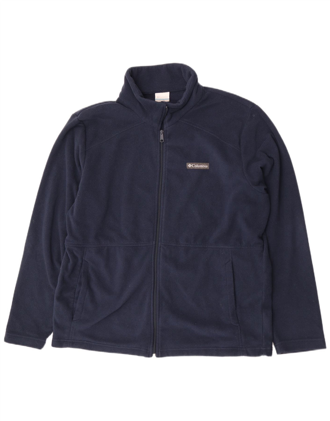 Jachetă fleece Columbia pentru bărbați UK 42 XL bleumarin poliester