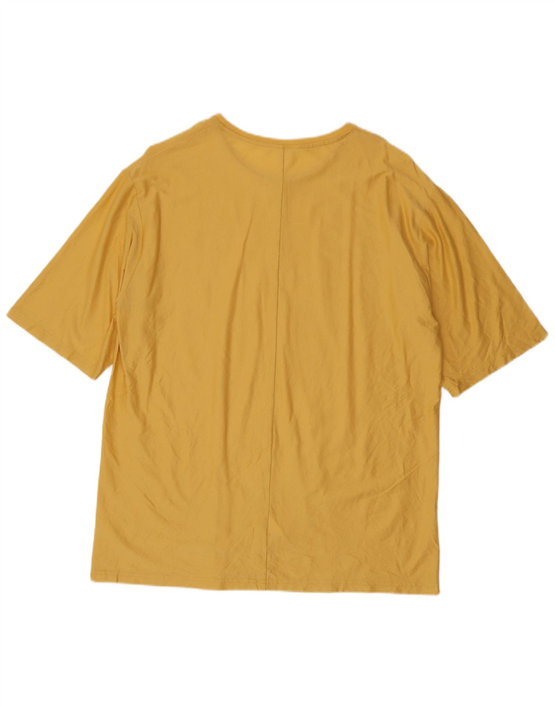Tricou Cos pentru bărbați Top mare din bumbac galben