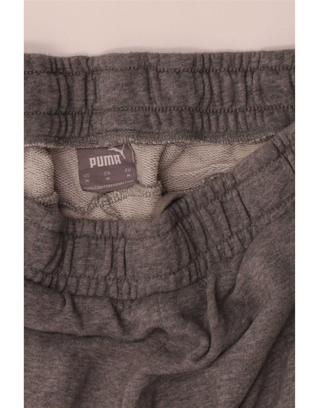 Pantaloni scurți sport Puma pentru bărbați, bumbac, gri mediu