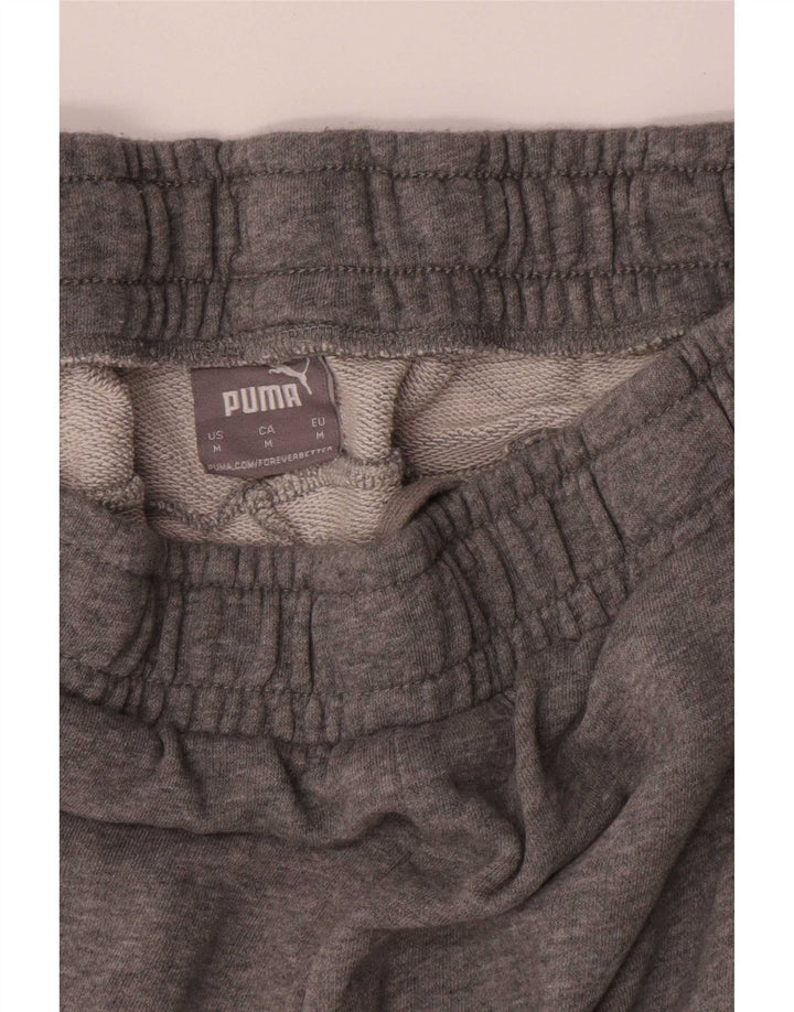 Pantaloni scurți sport Puma pentru bărbați, bumbac, gri mediu