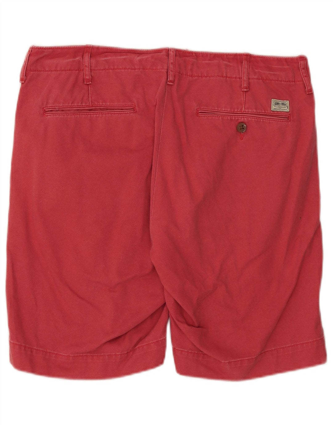 Pantaloni scurți chino Denizen pentru bărbați Ralph Lauren W32, bumbac roșu mediu
