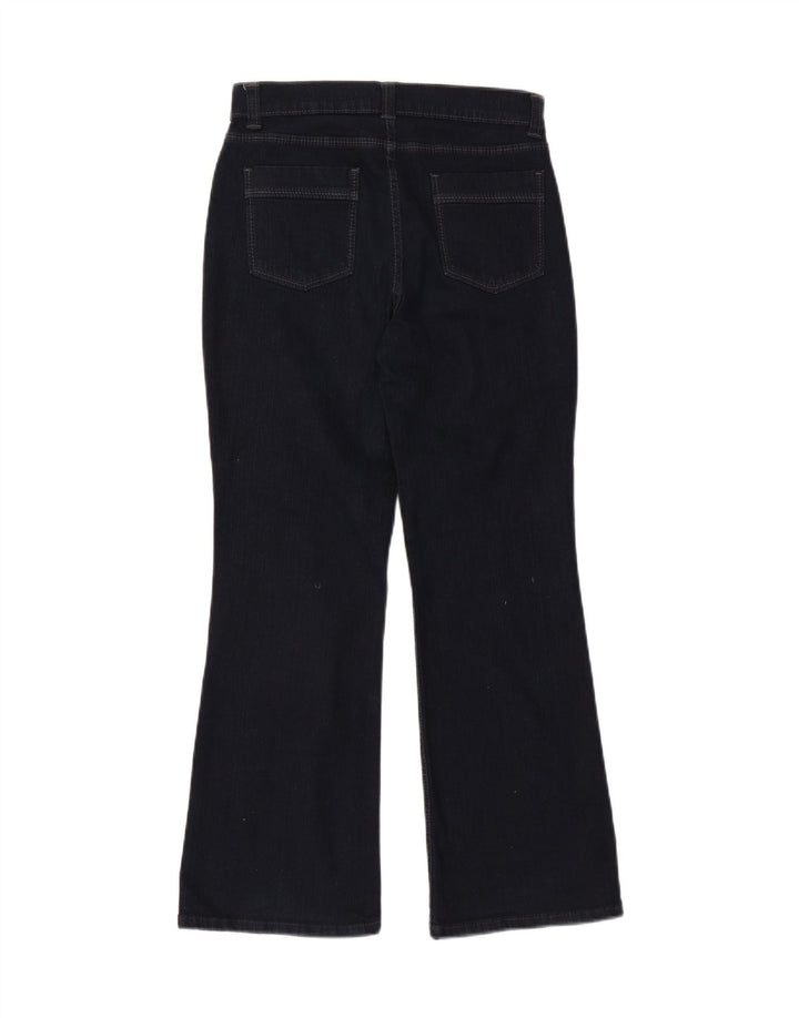 Marks & Spencer Blugi scurti Bootcut pentru femei UK 10 Small W27 L28 Bleumarin