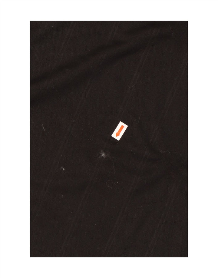PUMA Mens T-Shirt Top Medium Black Colourblock Vintage Puma and Second-Hand Puma from Messina Hembry 