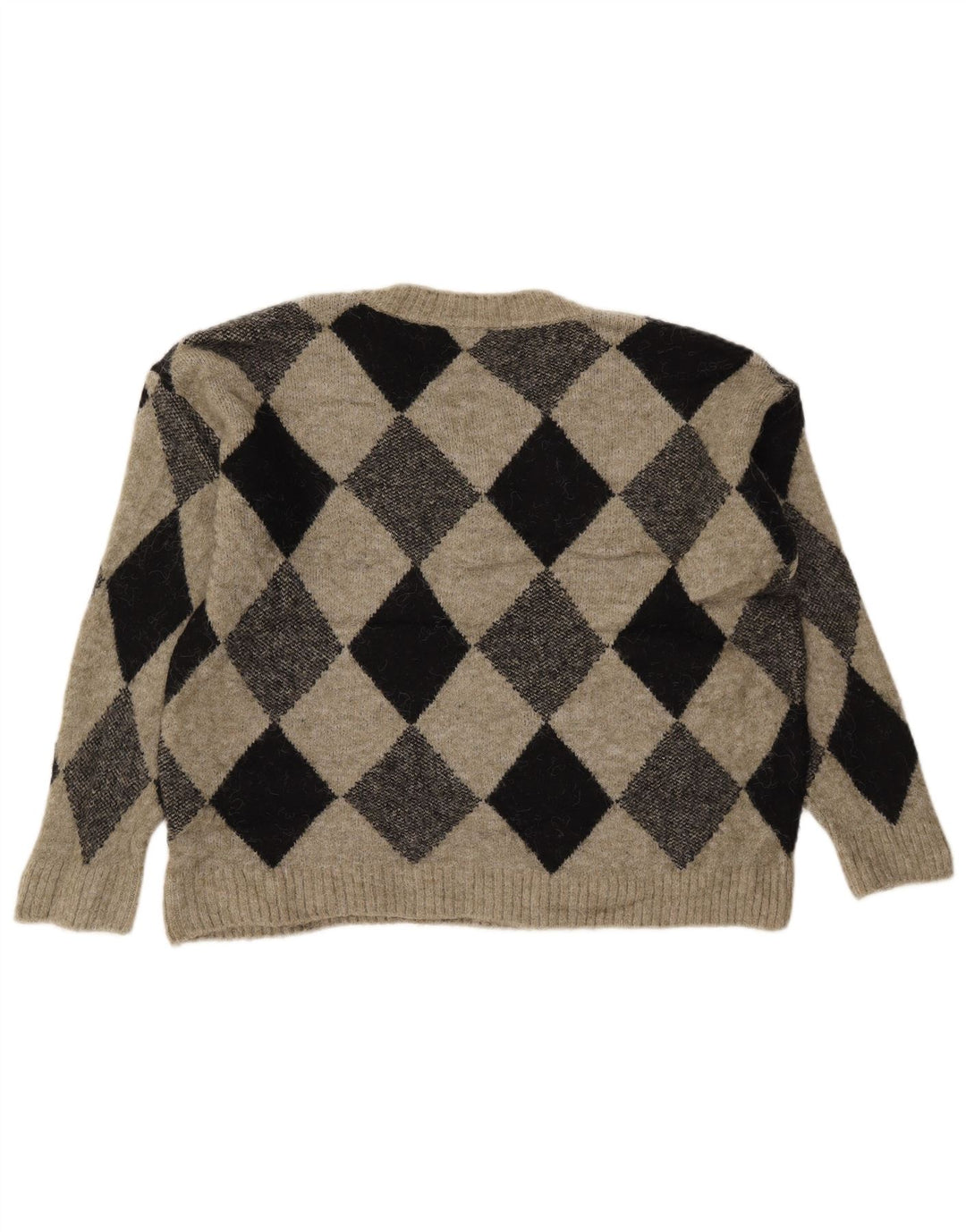 Pulover cu decolteu în V pentru femei Marks & Spencer, UK 14 Medium Khaki