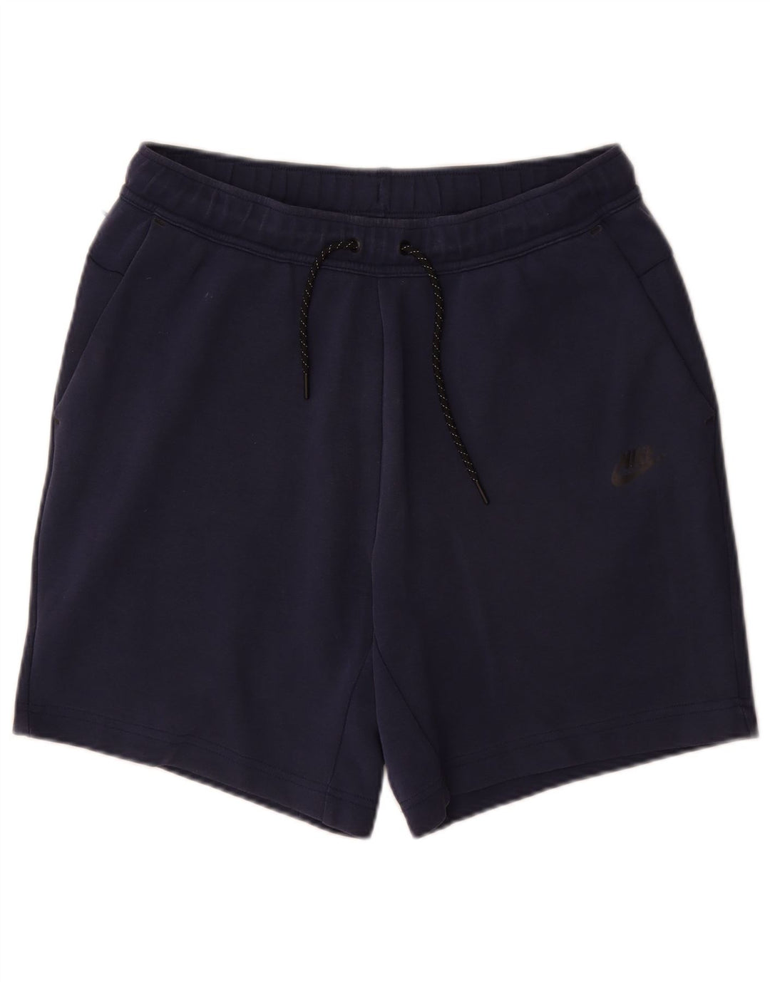 Pantaloni scurți sport Nike pentru bărbați, bumbac mediu, albastru bleumarin