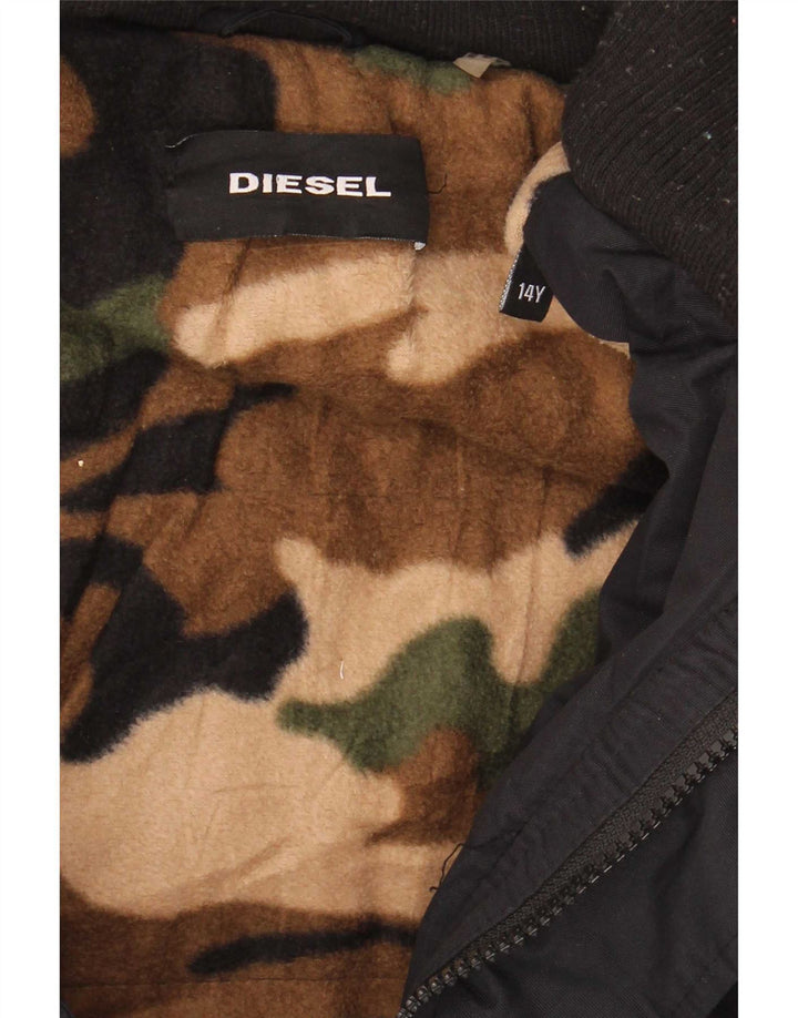 Jachetă de vânt pentru băieți Diesel 13-14 ani Poliester bleumarin