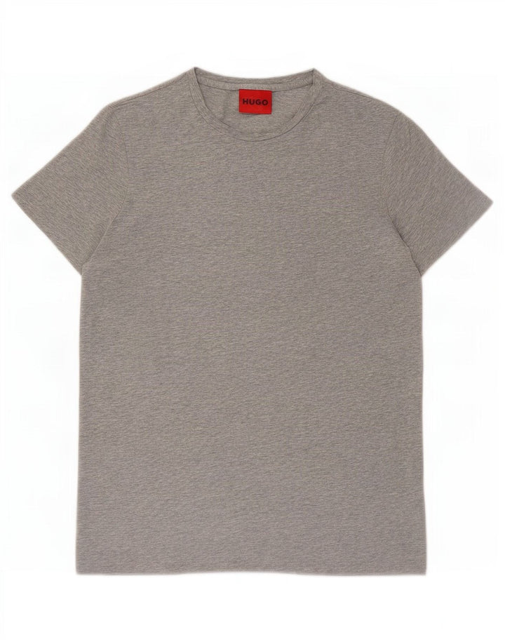 Tricou pentru bărbați Hugo Boss Top Medium Gri