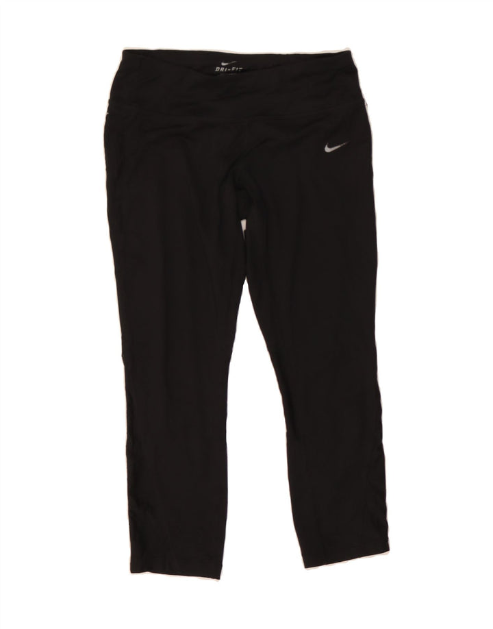 NIKE Womens Leggings Small Black Polyester Vintage Nike and Second-Hand Nike from Messina Hembry 