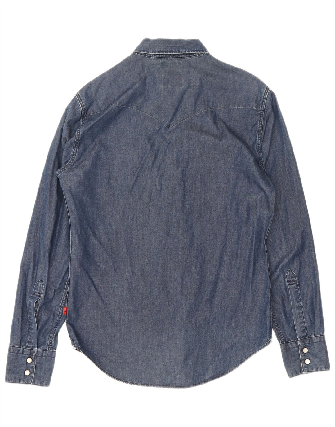 Cămașă Levi's Slim Fit Denim, Bumbac, albastru bleumarin