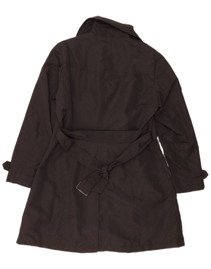 Trench pentru femei Marks & Spencer UK 14 Poliester negru mare
