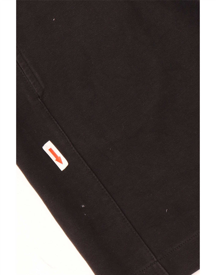 Pantaloni scurti sport pentru bărbați Zara, bumbac negru mic