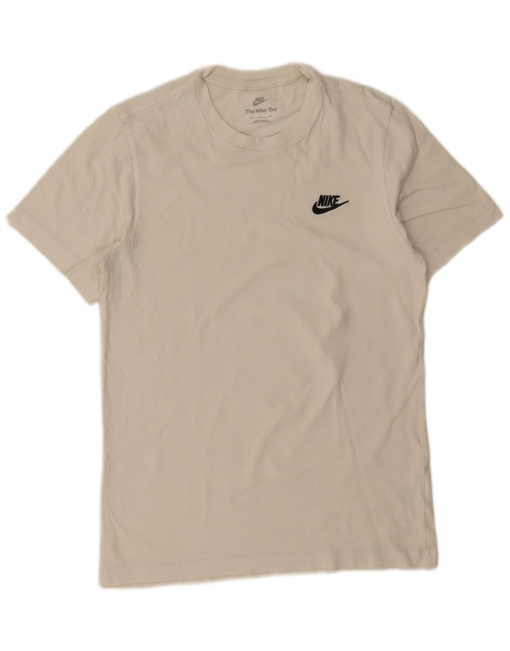 Tricou pentru bărbați Nike Top mic, alb, bumbac