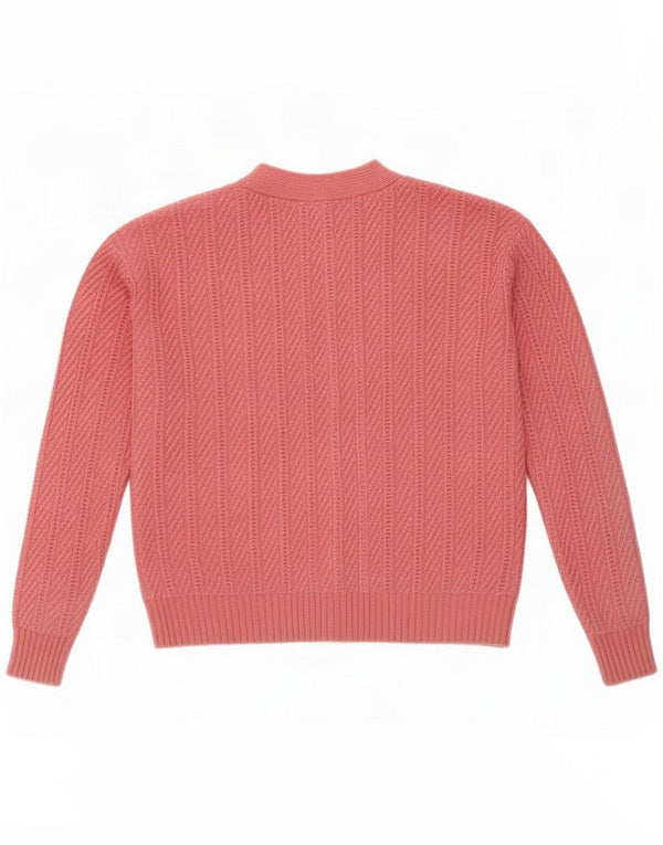 Marks & Spencer Pulover cardigan supradimensionat pentru femei UK 10 Small Pink