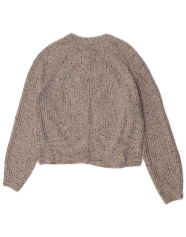 Pulover pentru femei Marks & Spencer Crop Cardigan UK 12 Medium Gri Pete