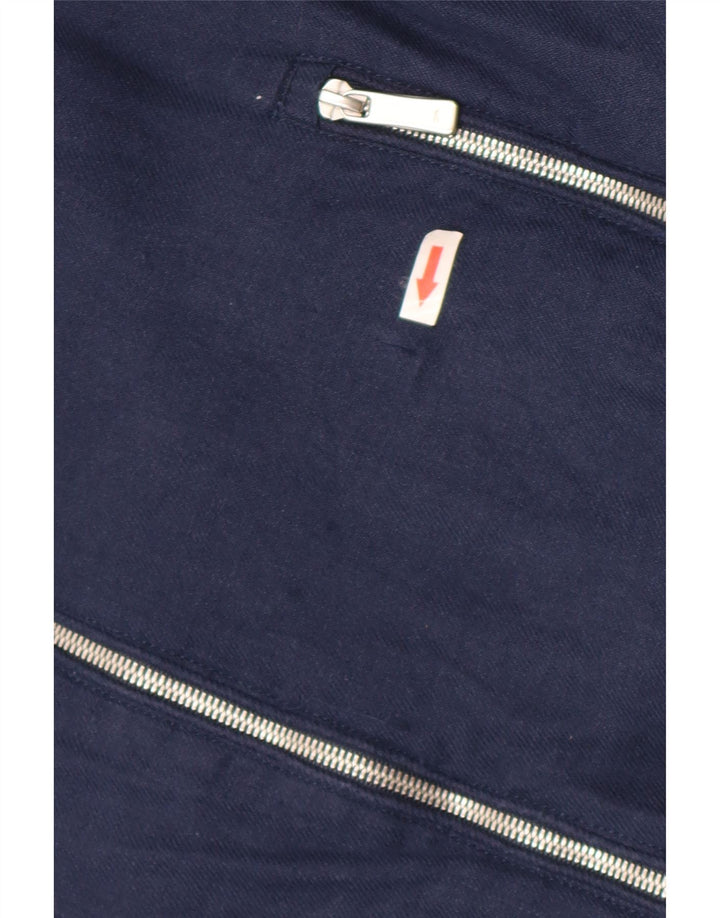 Bomber pentru bărbați Zara UK 40, mare, albastru marin, in