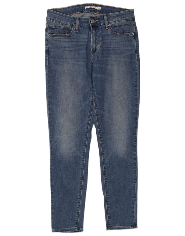 Blugi skinny Levi's 711 pentru femei W26 L27 bumbac albastru