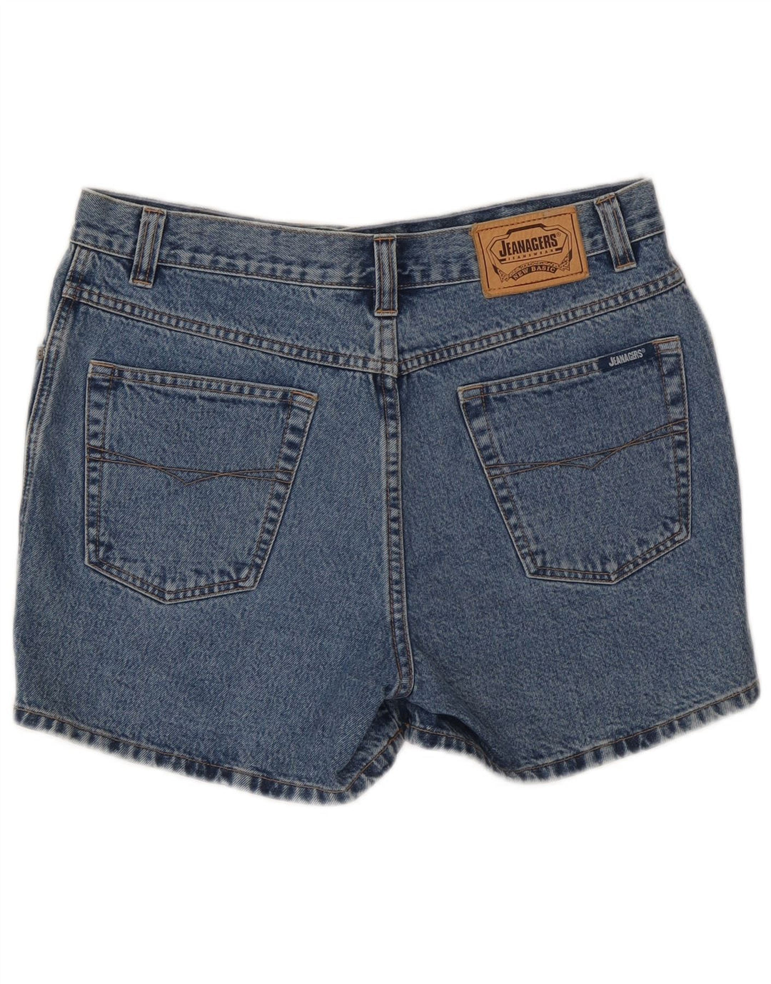 Pantaloni scurți din blugi pentru femei Jeanagers W33 Bumbac albastru mare