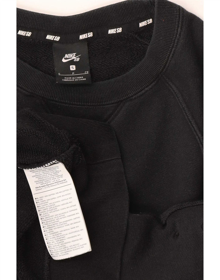 Pulover Nike pentru bărbați, mic, negru, color block, bumbac