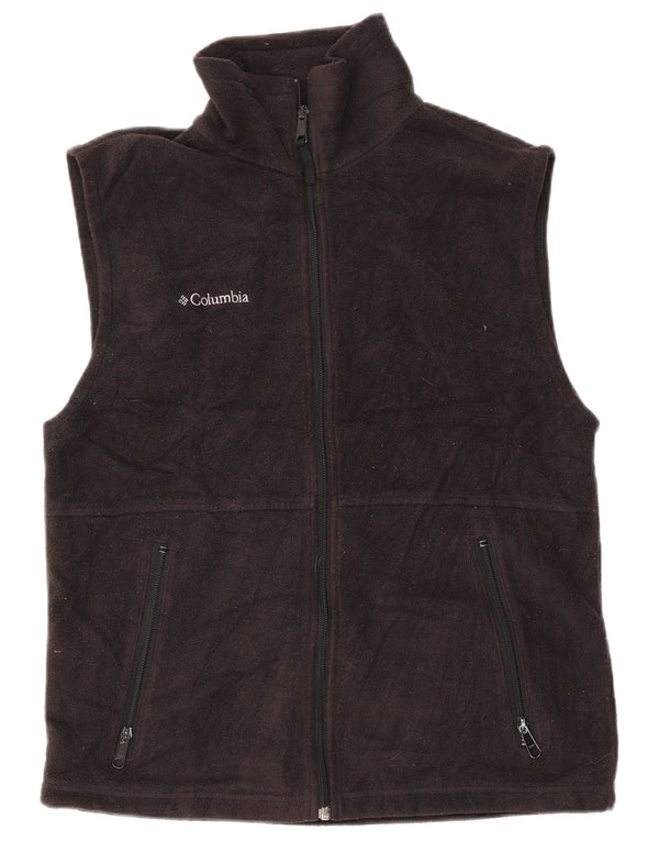 Columbia Bărbați Fleece Gilet UK 36 Small Gri Poliester