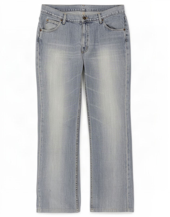 Blugi pentru bărbați Lee REED Bootcut W36 L30, bumbac albastru