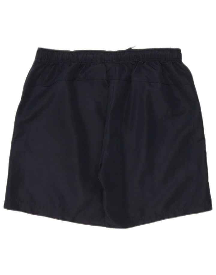 Pantaloni scurți sport Umbro pentru bărbați, poliester, albastru marin mediu