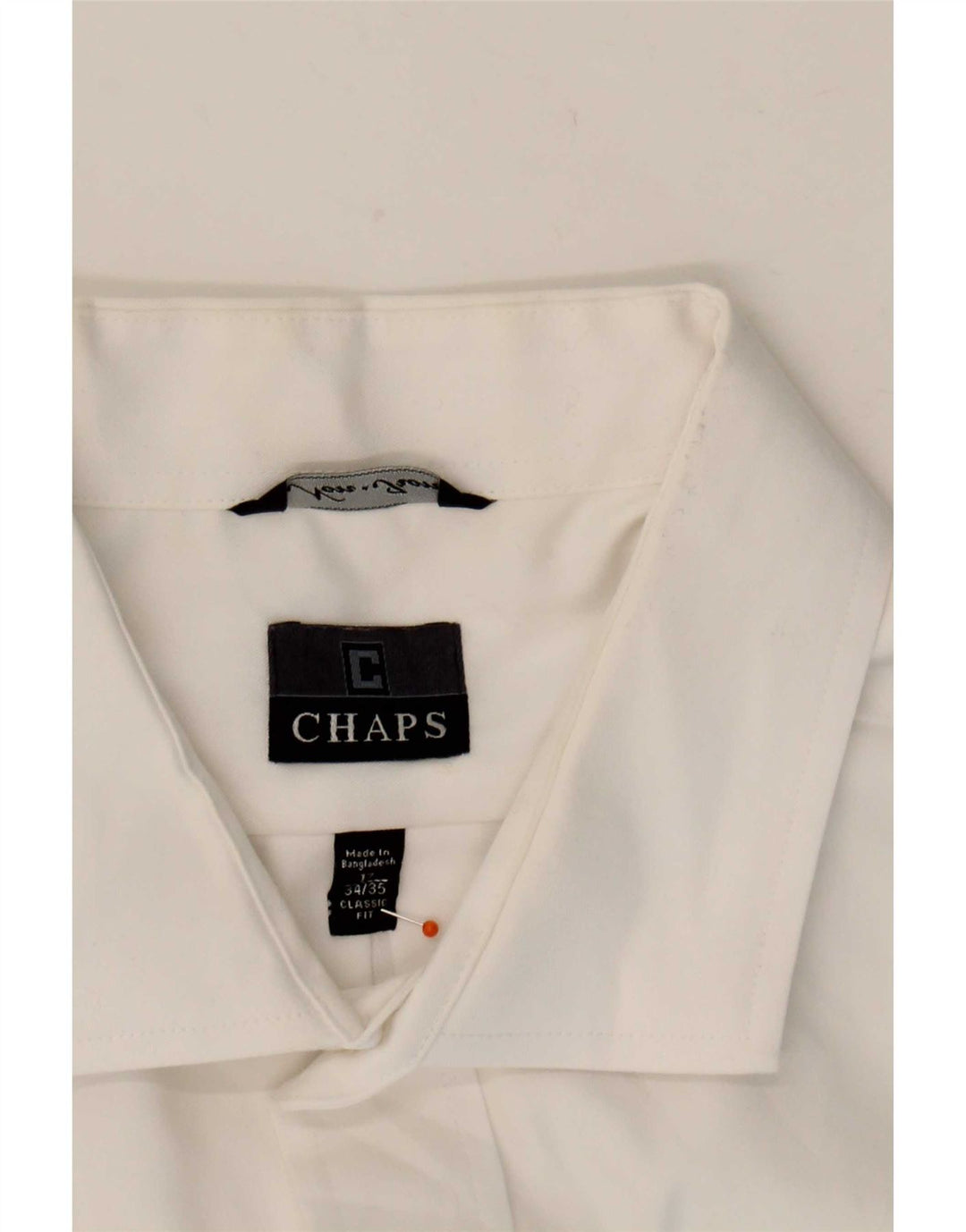 Cămașă pentru bărbați Chaps Mărimea 17 XL Albă