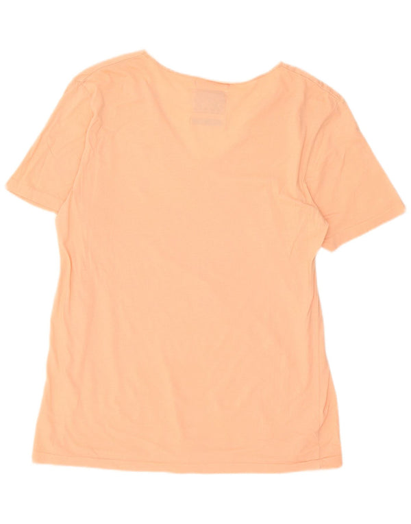 Tricou pentru femei All Saints Top UK 16 mare bumbac roz