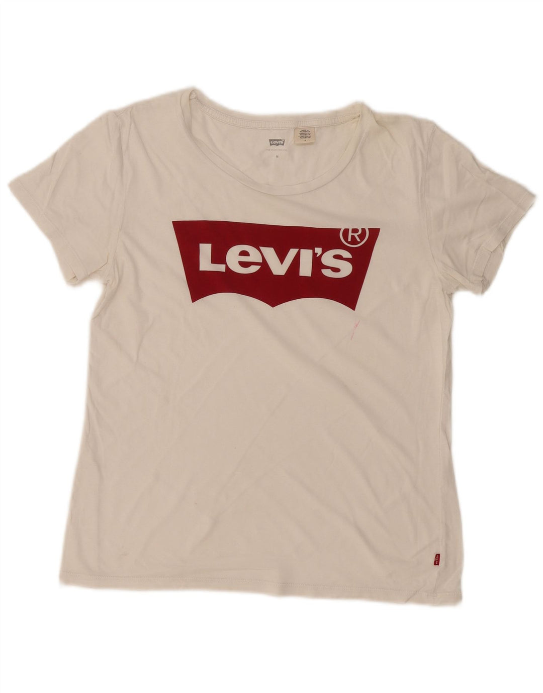 Tricou grafic LEVI'S pentru femei Top UK 12 Medium Off White