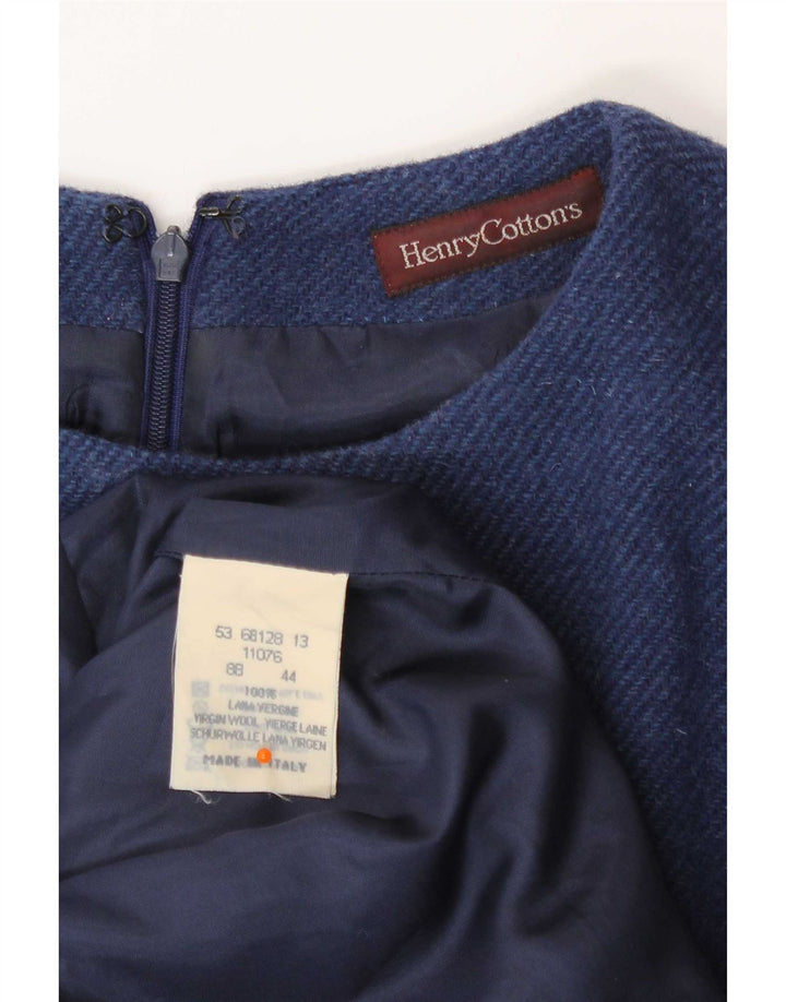 Rochie pentru femei Henry Cottons, fără mâneci, tip teacă obișnuită IT 44 Medium Blue