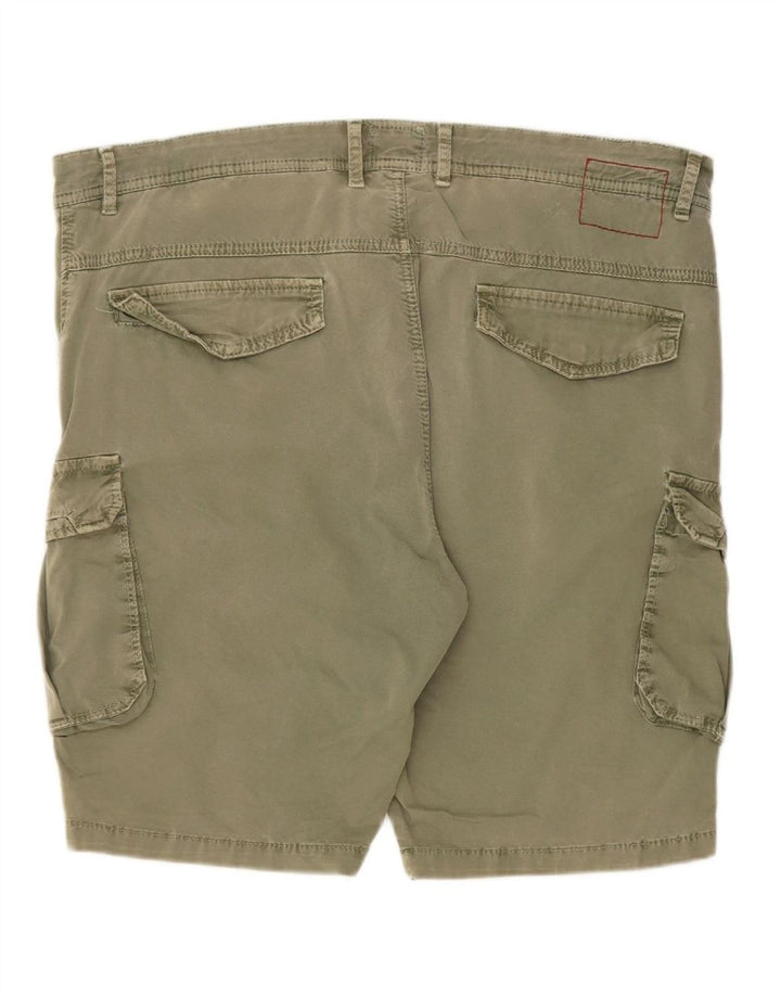 MARSHALL ANGEL Mens Cargo Shorts W40 XL  Khaki Cotton