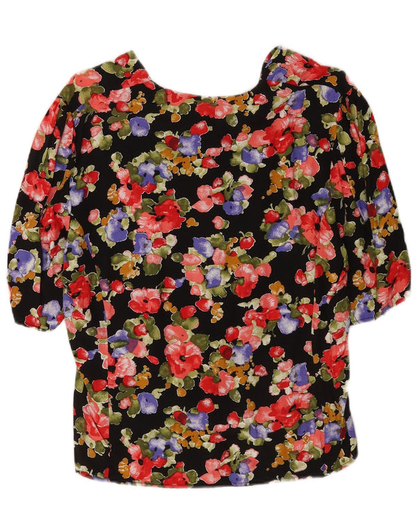 Bluză cămașă pentru femei Richards cu mâneci 3/4 UK 14, mare, multicoloră, florală