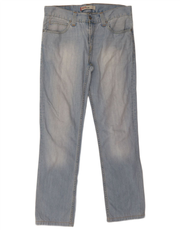 Blugi Levi's 511 Slim W34 L31 Albastru