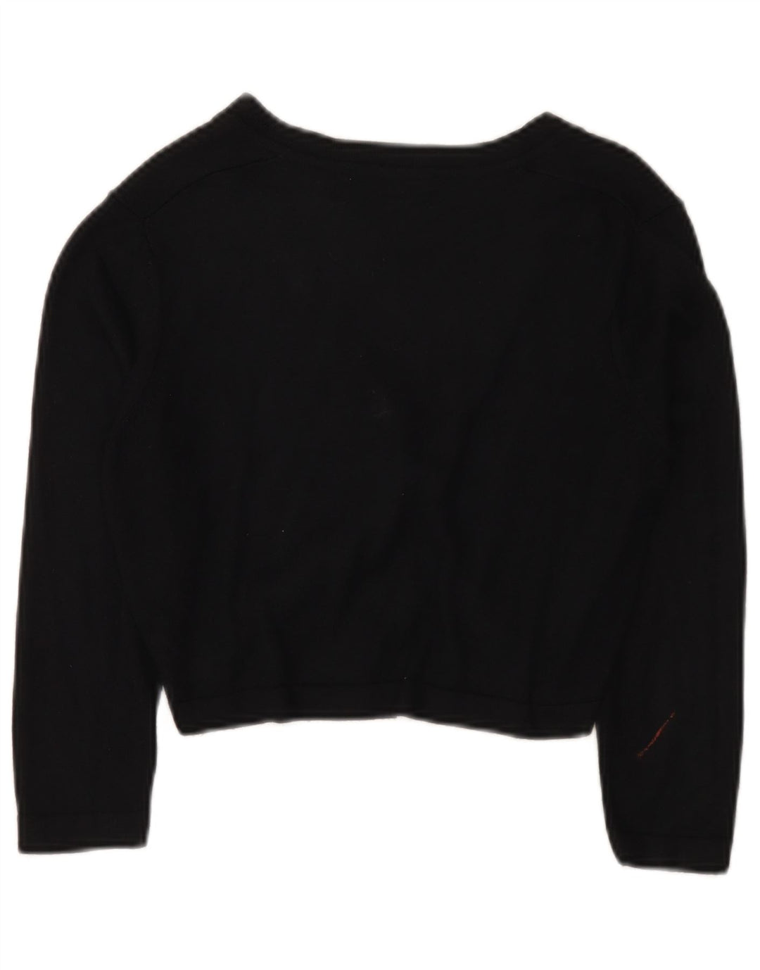Marks & Spencer Pulover Crop Cardigan pentru femei UK 12 Medium Black Viscose
