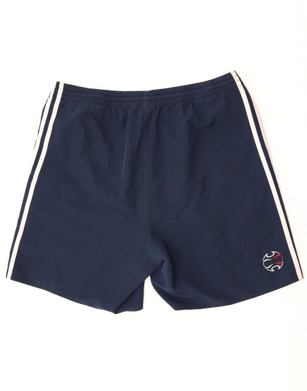 Pantaloni scurți sport pentru bărbați Adidas FC Bayern Munchen, XL, bleumarin, color block