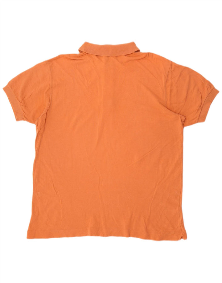 Tricou polo pentru bărbați Lacoste Mărimea 6 XL Portocaliu
