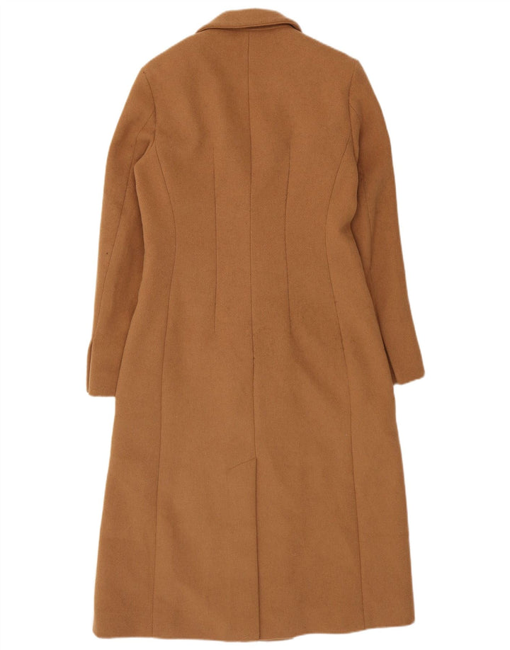 Marks & Spencer palton dublu pentru femei UK 8 mic, bej, poliester