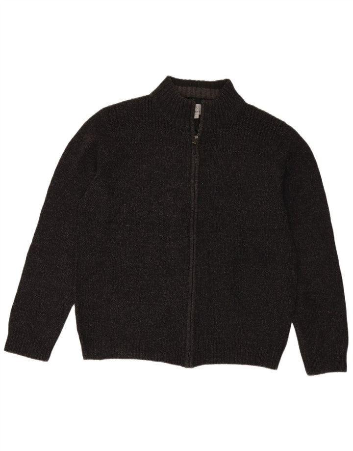 Pulover cardigan pentru bărbați Marks & Spencer, cu croială obișnuită, mare, gri acrilic