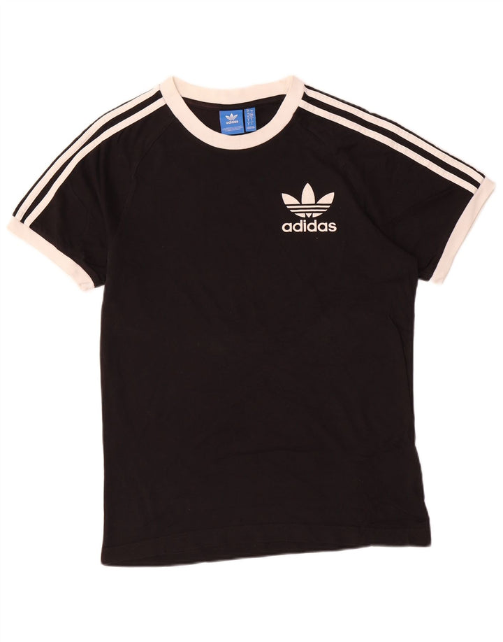 Tricou bărbați ADIDAS Top mic bumbac negru