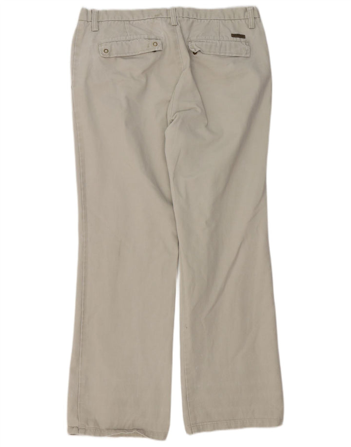 Pantaloni chino Bootcut Calvin Klein pentru bărbați L34 L32 bej