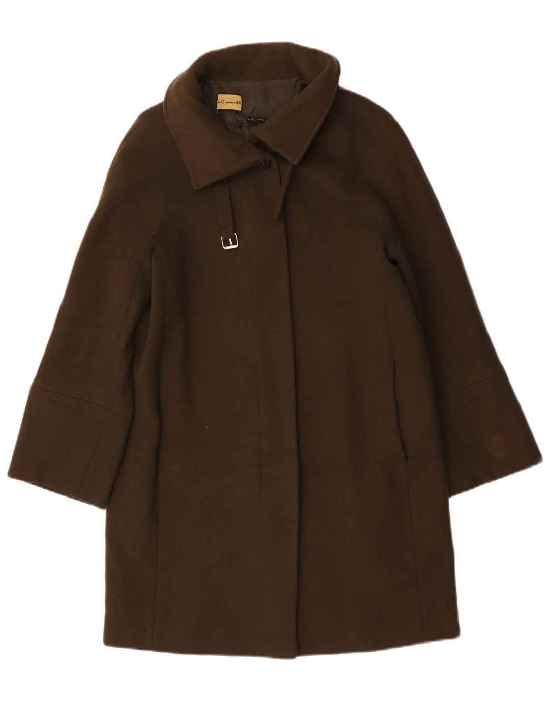 Massimo Dutti pardesiu supradimensionat pentru femei UK 10 mic din lână kaki