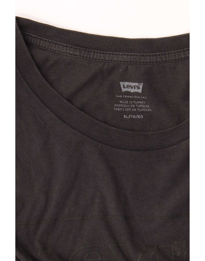 Tricou grafic pentru bărbați Levi's Top XL Negru