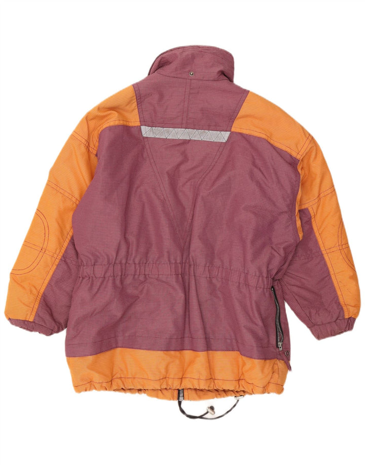 Jachetă de schi pentru bărbați C&A UK 36 Mic portocaliu Colorblock Nylon