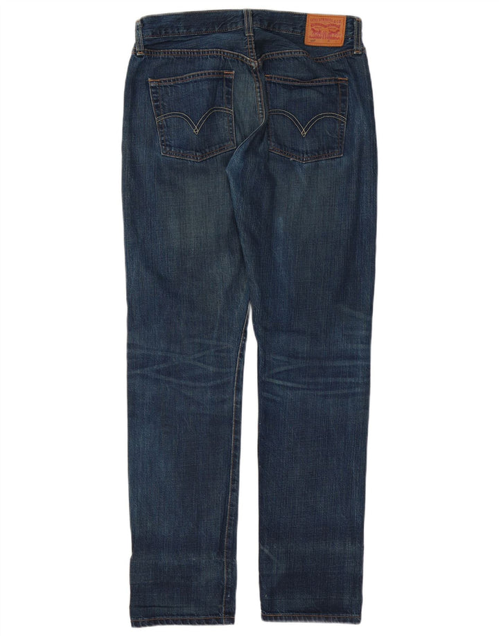 Blugi drepti 501 pentru femei LEVI'S L27 L32 Bumbac albastru