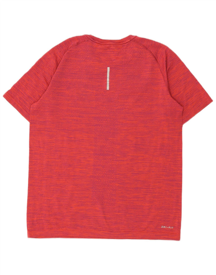 Tricou Nike Dri Fit pentru bărbați Top mare din nailon roșu