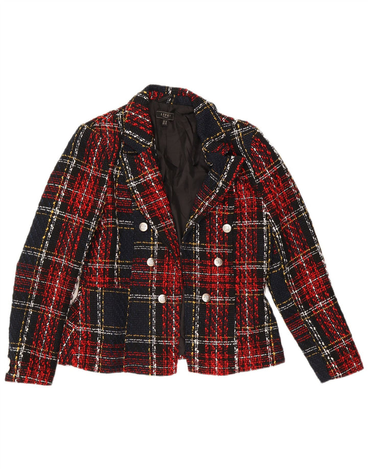 Jachetă Blazer pentru femei Lipsy UK 16, mare, poliester cu carouri roșii