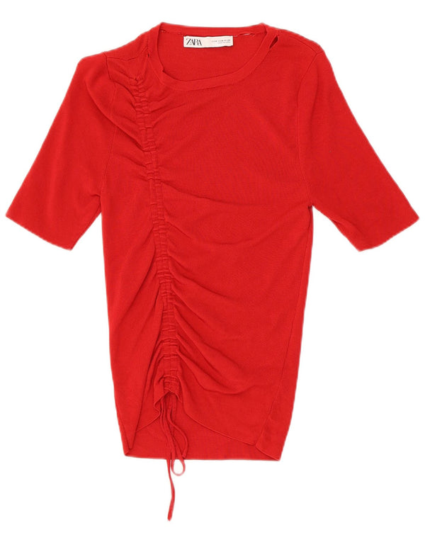 Bluză pentru femei Zara UK 8 Small Red