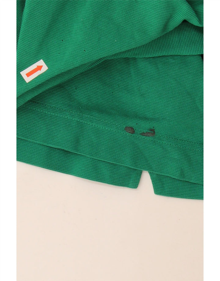 Tricou polo pentru bărbați LACOSTE Mărimea 5, bumbac verde mare