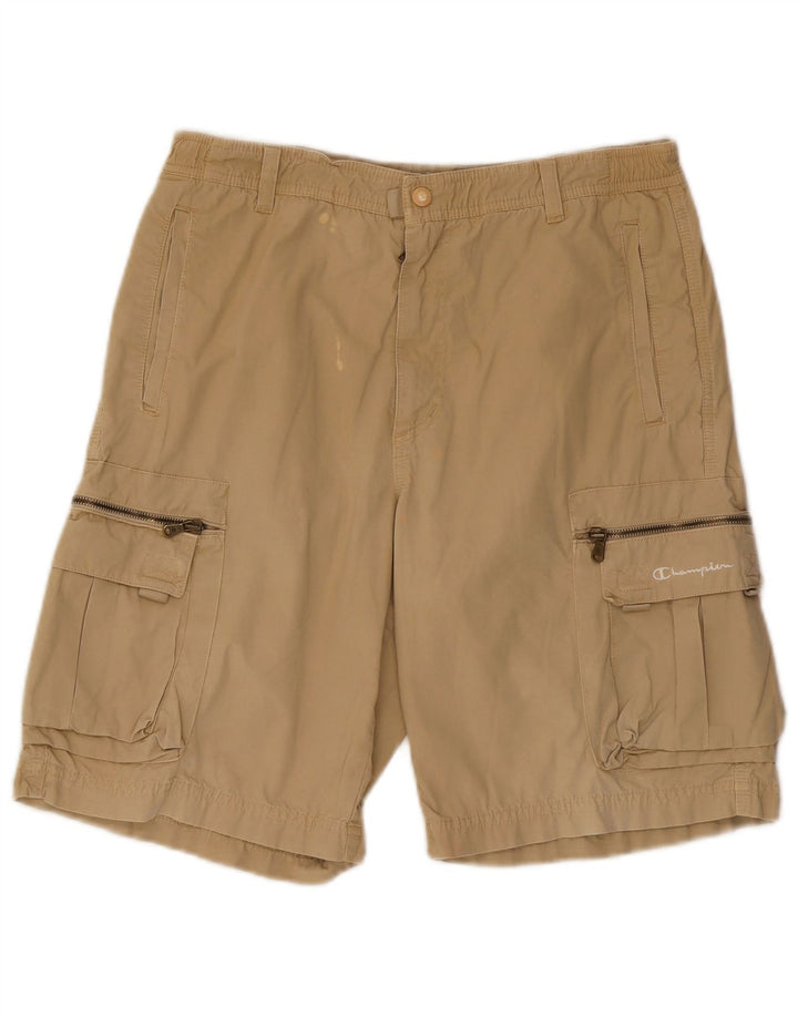 Pantaloni scurți pentru bărbați Champion Cargo Medium W30 Beige Bumbac
