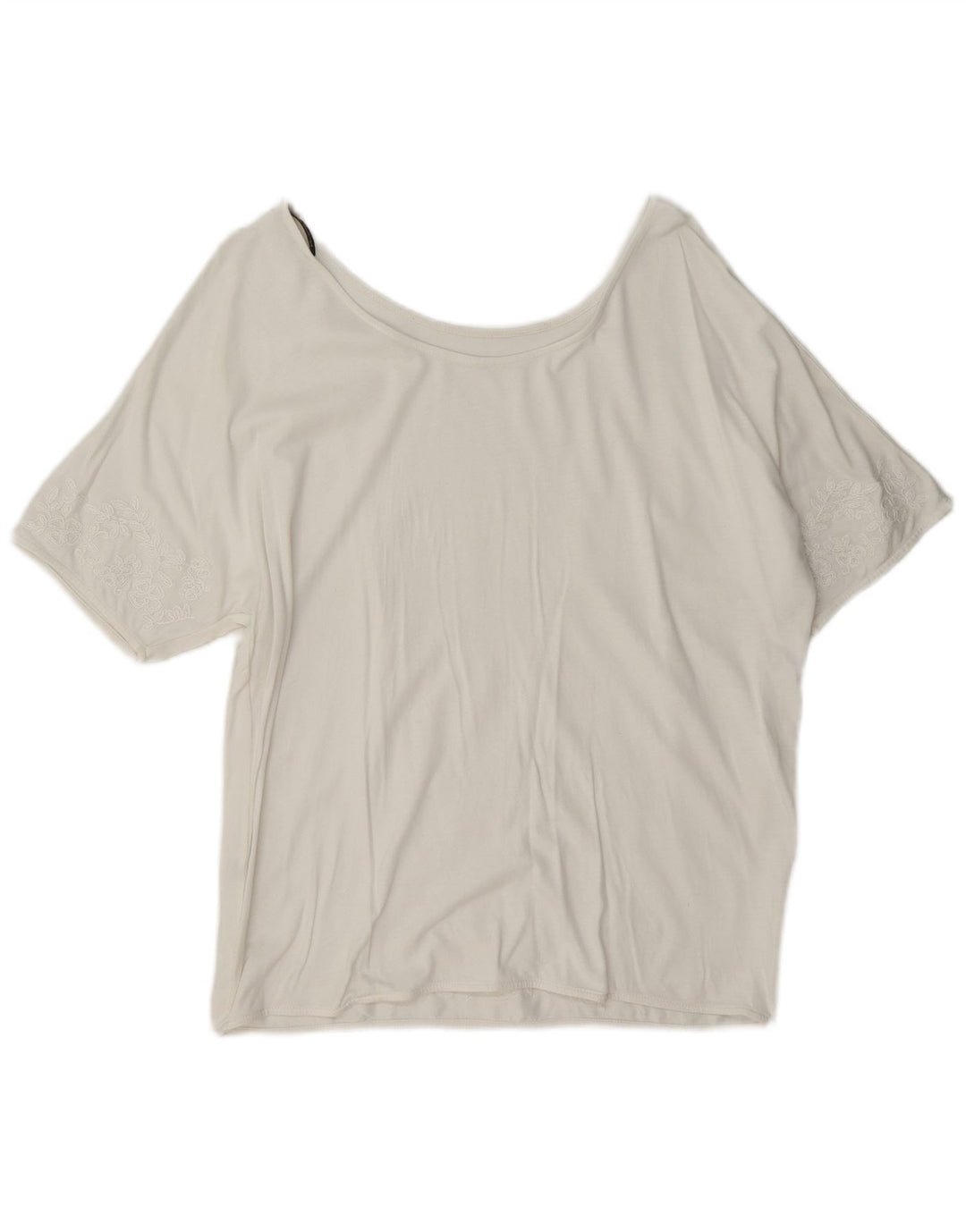 Bluză Massimo Dutti pentru femei UK 16, mare, albă, florală